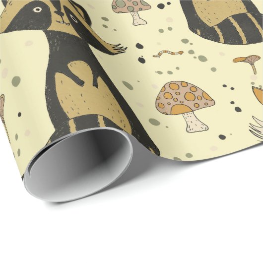 Forest Animals Cadeaupapier (Rol Hoek)