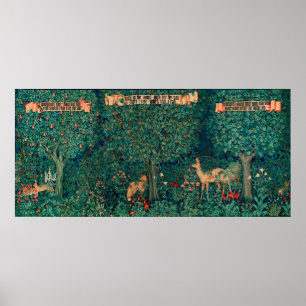 Forest Animals, Do, W.Morris Digital-bewerking Poster