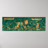 Forest Animals, Lion, W.Morris Digital-bewerking Poster (Voorkant)