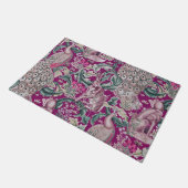Forest Animals Plum, William Morris Doormat Deurmat (Schuin)
