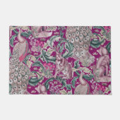 Forest Animals Plum, William Morris Doormat Deurmat (Voorkant)