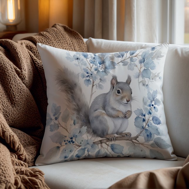 Forest Animals Throw Pillow – Cozy Rustic decor Kussen (Stylish accent throw pillow for modern homes — the perfect cozy touch to elevate any living space to)