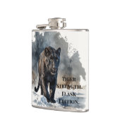 Forest Animals Tiger Strength Flask Heupfles (Links)
