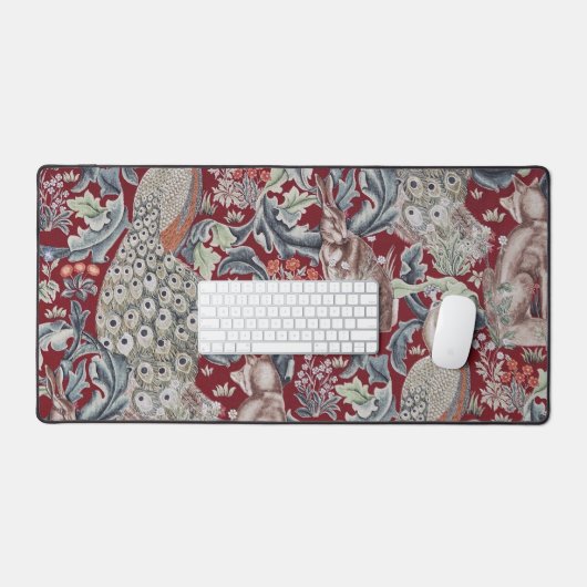 Forest Animals, William Morris Bureaumat (Keyboard & Muis)