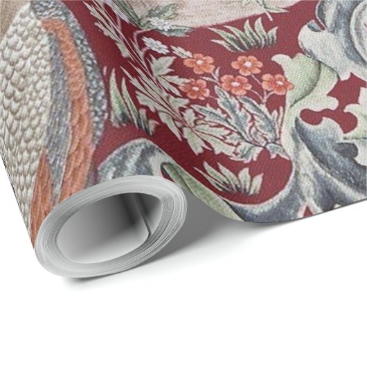 Forest Animals, William Morris Cadeaupapier (Rol Hoek)