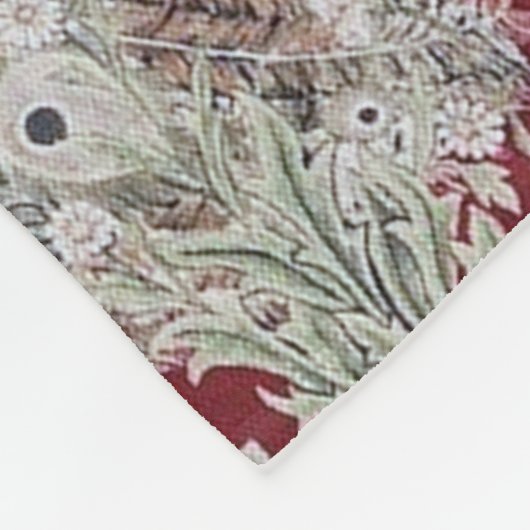 Forest Animals, William Morris Fleece Deken (Hoek)