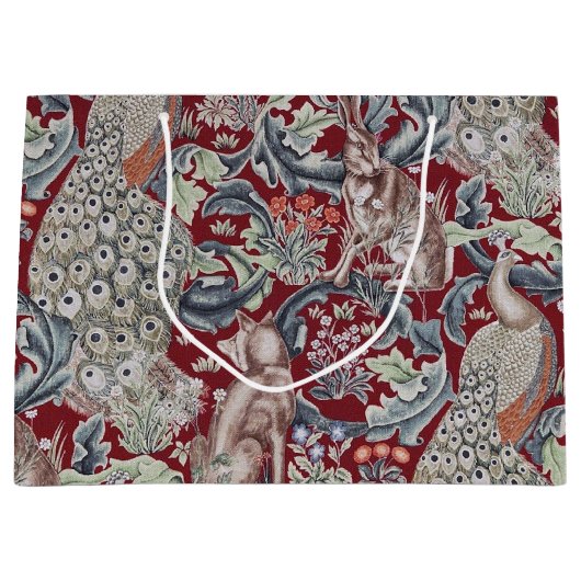 Forest Animals, William Morris Groot Cadeauzakje (Voorkant)