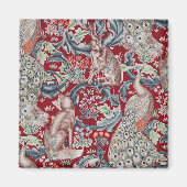 Forest Animals, William Morris Magneet (Voorkant)