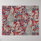 Forest Animals, William Morris Poster (Voorkant)