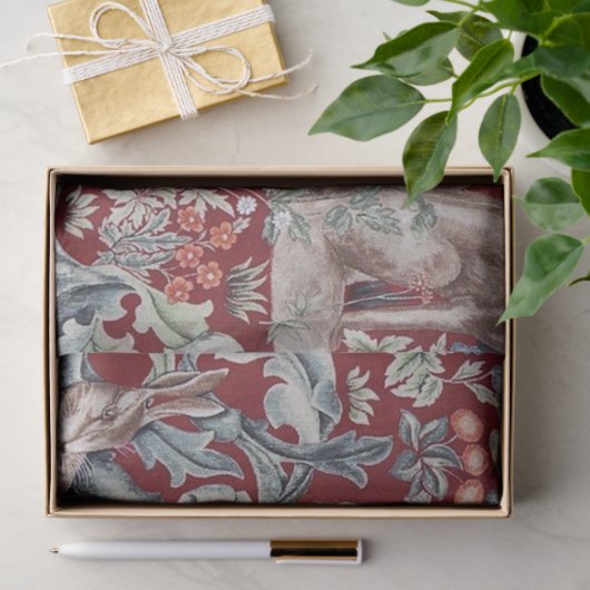 Forest Animals, William Morris Tissuepapier (Geschenk)