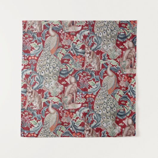 Forest Animals, William Morris Wandkleed (Voorkant (horizontaal))