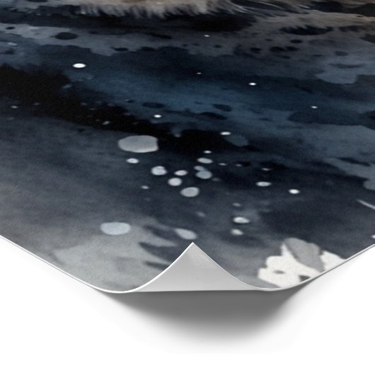 Forest Animals Woodland Wall Art | Rustic Poster (Hoek)