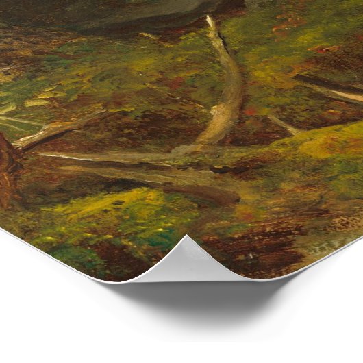 Forest - Asher Durand Fine Art Poster (Hoek)