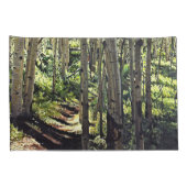 Forest Aspens Trees Kussensloop (Achterkant-Rechts)