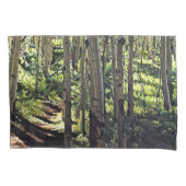 Forest Aspens Trees Kussensloop (Voorkant-Links)