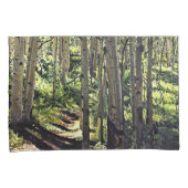 Forest Aspens Trees Kussensloop (Voorkant-Rechts)