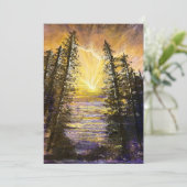 Forest Awakking Bedankkaart (Staand voorkant)