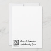 Forest Awakking Bedankkaart (Achterkant)