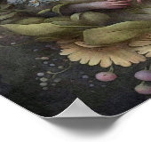 Forest Baby Possum Sunflower | Possum Wall Print (Hoek)