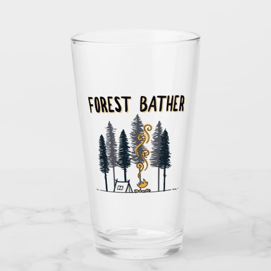 Forest Bather Camping Glas (Voorkant)