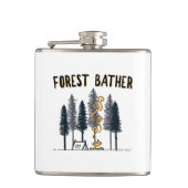Forest Bather Camping Heupfles (Voorkant)