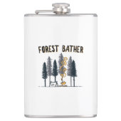 Forest Bather Camping Heupfles (Voorkant)