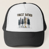 Forest Bather Camping Trucker Pet (Voorkant)