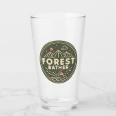Forest Bather Circle Glas (Voorkant)