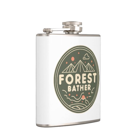 Forest Bather Circle Heupfles (Rechts)