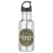 Forest Bather Circle Waterfles (Voorkant)