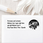 Forest Beer and Night Sky Woodland Creater Etiket (Insitu)