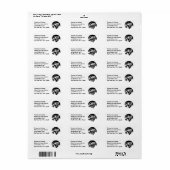 Forest Beer and Night Sky Woodland Creater Etiket (Full Sheet)