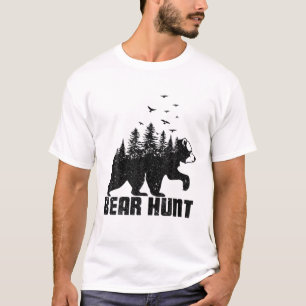 Forest Beer Hunt - Beer Forest Clipart Hunting Zee T-shirt