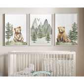 Forest Beer Nursery Prints - Set van 3