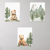 Forest Beer Nursery Prints - Set van 3 (Voorkant)