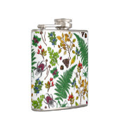 Forest berries, leaves and bugs on white heupfles (Rechts)