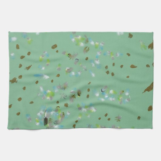 Forest Birds Kitchen Towel Theedoek (Horizontaal)