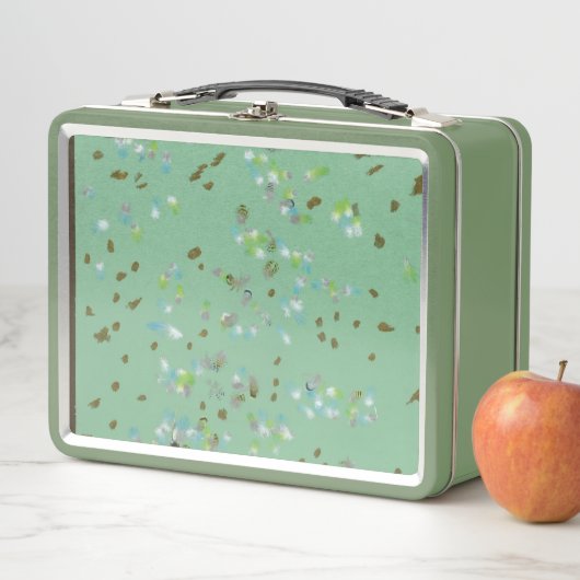 Forest Birds Metalen Lunchbox (In situ)