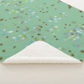 Forest Birds Sherpa Blanket Sherpa Deken (3/4)