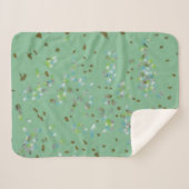 Forest Birds Sherpa Blanket Sherpa Deken (Voorkant (horizontaal))