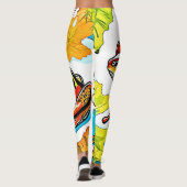 Forest Black Beer Majesty Design Leggings (Achterkant)