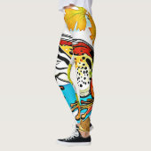 Forest Black Beer Majesty Design Leggings (Links)