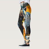 Forest Black Beer Majesty Design Leggings (Links)