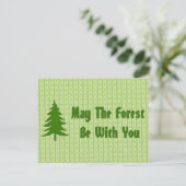 Forest Blessing Briefkaart (Staand voorkant)
