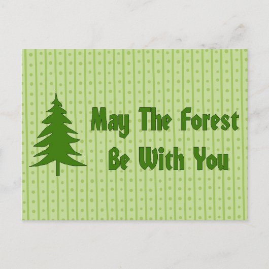 Forest Blessing Briefkaart (Voorkant)