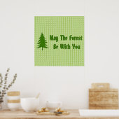 Forest Blessing Poster (Keuken)