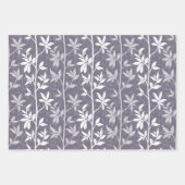 Forest Breeze Minimalist Botanical Silhouette Inpakpapier Vel (Voorkant 2)