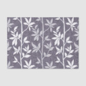 Forest Breeze Minimalistische Botanische Silhouett Tissuepapier (Voorkant)