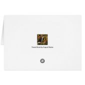 Forest Brook door August Macke  Expressionisme (Achterkant Horizontaal)