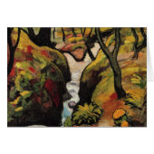 Forest Brook door August Macke Expressionisme (Voorkant Horizontaal)